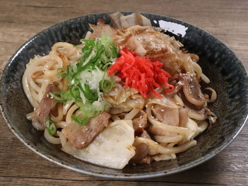 さっぱり!ねぎ豚塩焼うどん